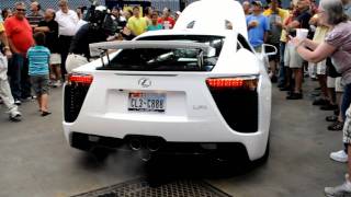 Lexus LFA - INSANE SOUND - REV LIMITER - Houston Classy Chassis Concours d'Elegance