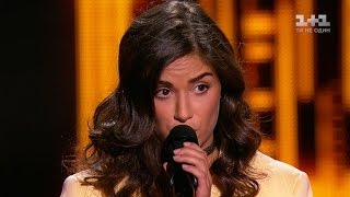 Нини Цнобиладзе "All I could do was cry" - выбор вслепую - Голос страны 7 сезон