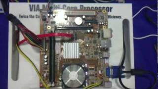 VIA VEPD shows off its embedded platforms 2011 (Part 1)