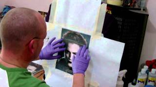 Airbrushed T-Shirt "Edward"