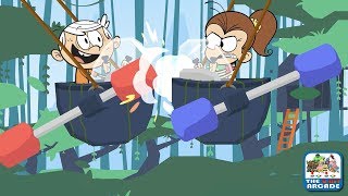 The Loud House: Tree Top Gladiators - Who's the Best Gladiator in the Loud Fam (Nickelodeon Games)