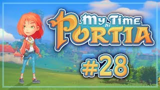 Прохождение My time at Portia #28 А что это такое бумкнуло?