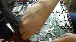 HP Pavilion G6-2211sr - как разобрать и почистить