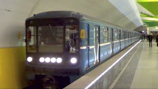 Электропоезд 81-717/714.5 "Номерной" с маршрутом №68