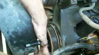 1994 Ford F150, 302, 5.0 Power Steering Pump and Belt Change