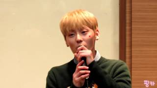 161009 수원 팬사인회 Daybreak Nu'est(뉴이스트 민현)