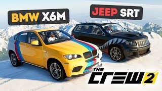 BMW X6M ПРОТИВ JEEP GRAND CHEROKEE SRT! КТО КРУЧЕ? - THE CREW 2