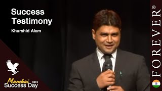Business Testimony by Khurshid Alam at Mumbai Success Day
