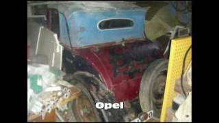 Swedish junkyard, barnfind, abandoned car truck pictures.