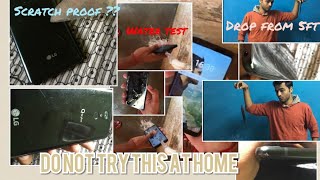 LG Q Stylus Durability test. Live Scratch, drop and water resistant test. Kitna Chalega.