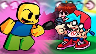 Нубик из Роблокса Решил Бросить мне Вызов во Friday Night Funkin' VS Noob REMASTERED Demo