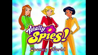Totally Spies 4K 60fps (Season 2 Episode 11 Zooney World)