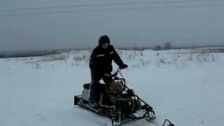 Самодельный снегоход SHTORM 6