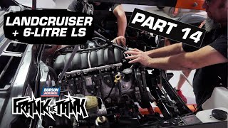 LS SWAP TIME! - Toyota Landcruiser PANEL VAN build