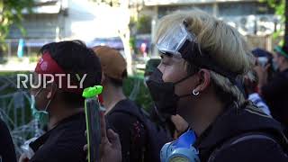 Thailand: Protesters demanding PM resign clash with police