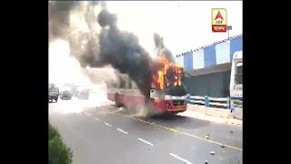 Bus accident: unrest in chingrighata