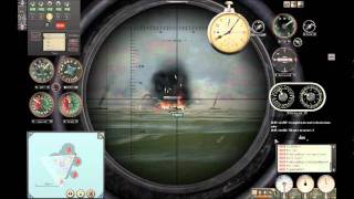 Silent Hunter 5 (SIA) Mod gameplay wolfsrudel prien