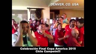Chile Campeon Copa America 2015 Denver Colorado