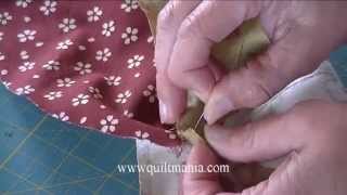 Quiltmania magazine N°101 modèle Mirabelle réalisé par Metropolitan Quilt Pour Anna Griffin