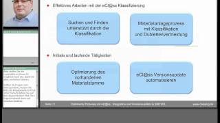 Optimierte Prozesse mit eCl@ss: Integration und Versionsupdate in SAP R/3