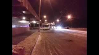 Заціснула паміж двума тралейбусамі 06_01_2014