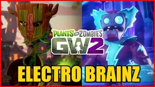 Plants vs Zombies Garden Warfare 2 - Electro Brainz + Druid Rose