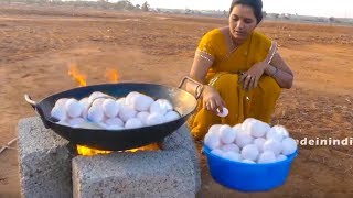 EXTREMELY INDIAN LADY MAKING EGG CURRY USING 100 EGGS