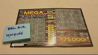 Giveaway Winner Announced - $5 Mega Crossword Lottery Scratcher