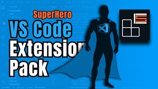 How to Create a VS Code Extension Pack | Top Extensions | Download SuperHero Extension Pack Now!!