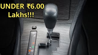3 Best Automatic Transmission Cars Under 6 Lakhs in India 2020