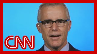 DOJ drops Andrew McCabe probe. Watch his reaction.