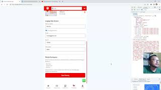 Konsep form submission dengan menggunakan JSON string sebagai data utama yang kita kirim ke server