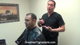 Dr. Brett Bolton Patient Amir MaxHarvest™ Hair Transplant Plus Medium Length Video