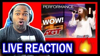 13 Year Old Charlotte Summers Shocks You With Powerful Vocals America's Got Talent 2019 REACTION