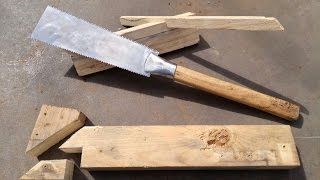 Японская пила Ryoba своими руками