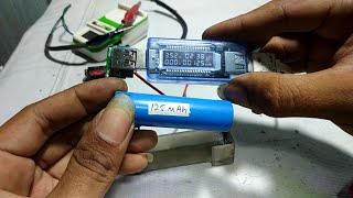 Cara mengetahui kapasitas baterai menggunakan Keweisi USB tester