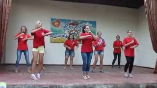 Вожатский танец. Лагерь 'Чайка'