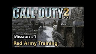 Call of Duty 2 Gameplay Walkthrough Part 1 - Russian Campaign - The Winter War