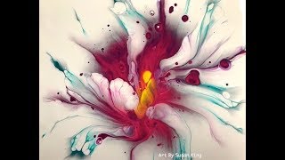(180) New! Reverse Dip over a Swirl Pour