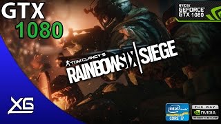 Rainbow Six: Siege | Comp Settings | Nvidia GTX 1080FE 8GB GDDR5X | 1080p | MED | FPS - TEST