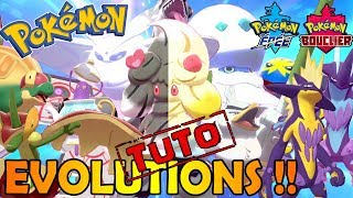 AVOIR TOUS LES NOUVEAUX POKÉMONS !! TUTO ÉVOLUTIONS DE LA 8G (GALAR)