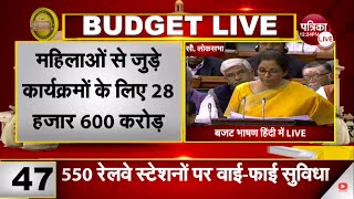 Union Budget 2020 LIVE | Nirmala Sitharaman | Patrika TV LIVE | Hindi News LIVE