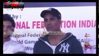 Akshay Kumar Flags Off 2nd Kudo World Cup