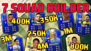 FIFA 19 SQUAD BUILDER 250K 350K 400K 800K 1M 3M 4M SQUAD BUILDER FUT CHAMPIONS FIFA 19
