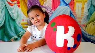 ✿Мисс Кэти. Огромное сюрприз яйцо от Мисс Кэти новое видео