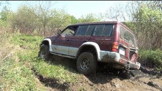 Mitsubishi pajero & toyota lj70 off road