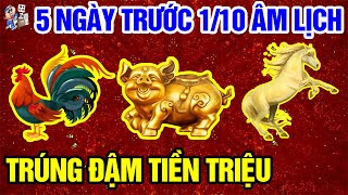 ĐANG NỢ NGẬP MẶT 3 Con Giáp Trúng Đậm Tiền Triệu Xóa Sạch Nợ Nần Đổi Đời Giàu To | TỬ VI TÀI LỘC