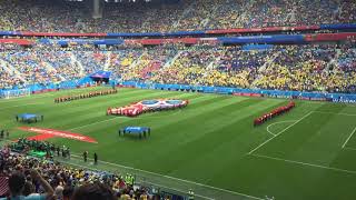 Brazil - Costa Rica. Opening ceremony. Открытие матча Бразилия-Коста-Рика.
