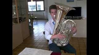 Martin Fournier performs Tuba Concerto
