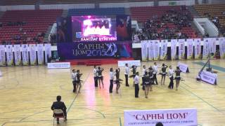 Star dance sport team mongolia. National championship 2015. First place